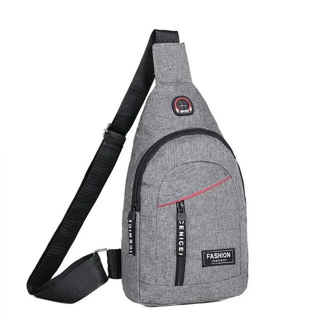 New Shoulder Bag Man 2022 Casual Chest Business Male MultiFunctional Women Backpack Cycling Sports Rucksack Travel Pack