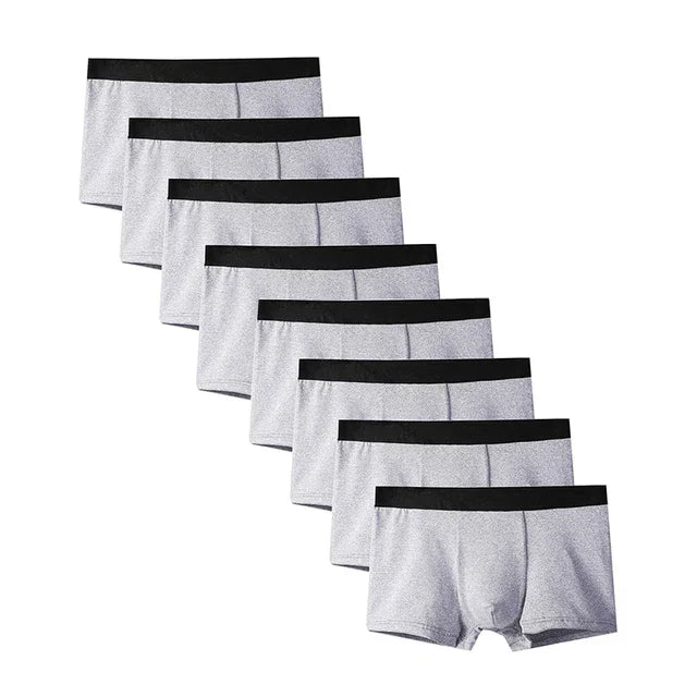 8Pcs Breathable Sexy Male Boxer Underpants New Men Boxer Mens Panties Underwears Comfortable Underwear Men's Boxers ﻿