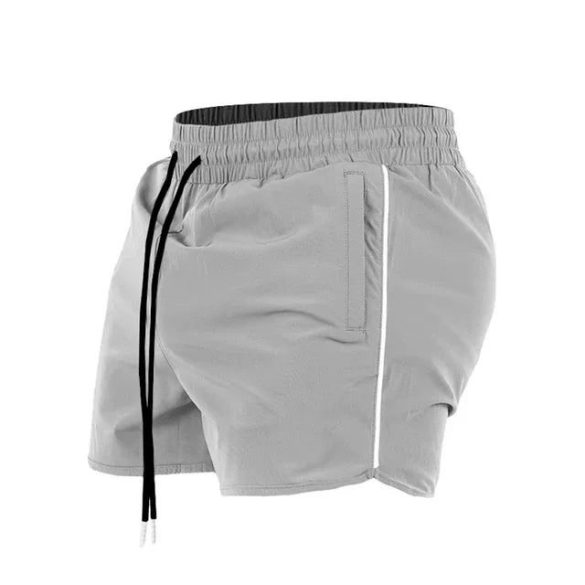 Men's Shorts 2024 Summer New Gym Jogging Exercise Shorts Men Sports Fitness Quick-drying  Beach Multiple Pockets Running Shorts