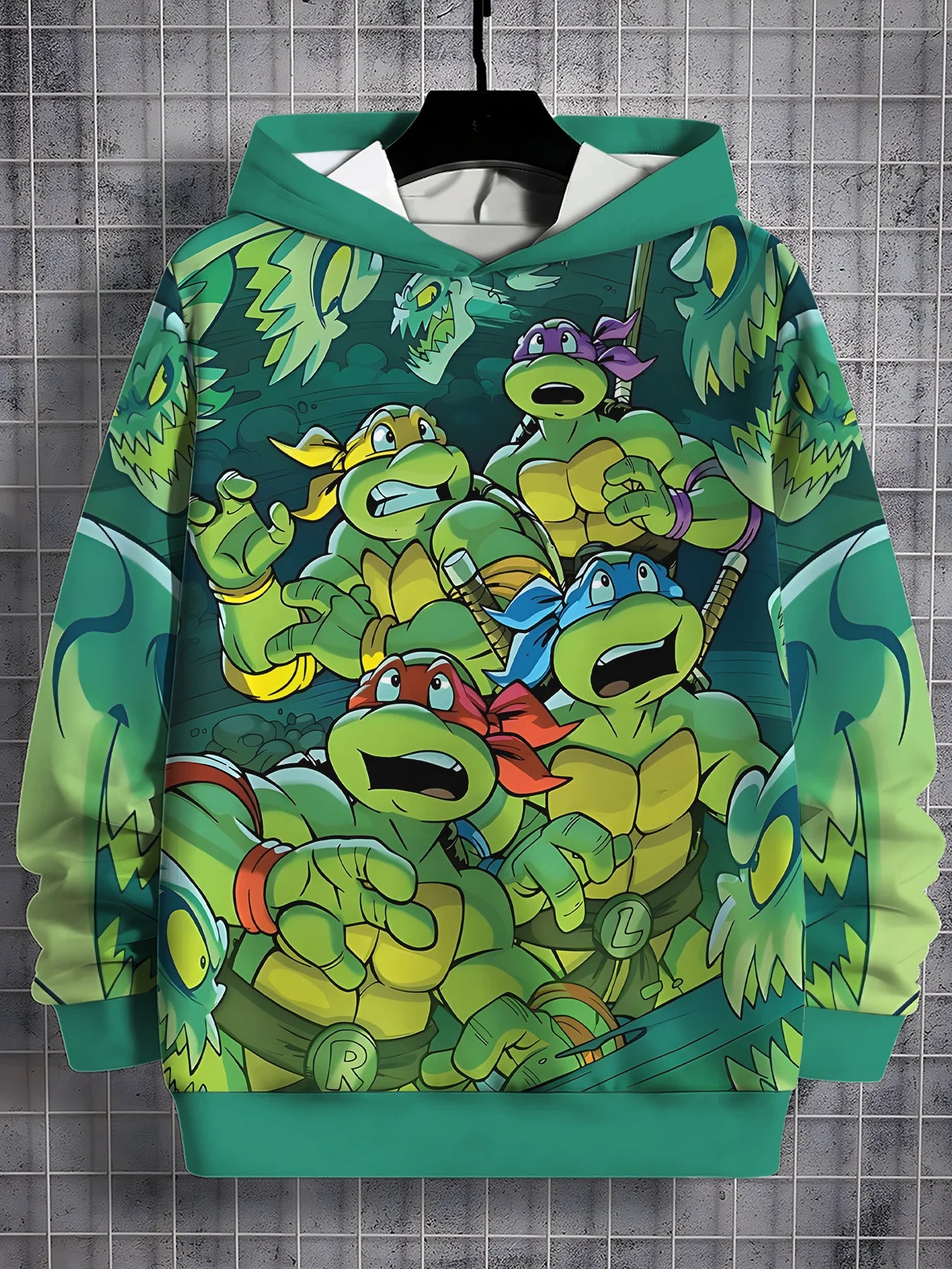 Teenage Mutant Ninja Turtles 3D Print All Seasons Children Casual Sweatshirt Cool Pullover Tops Unisex Clothes Boy Girl Hoodies