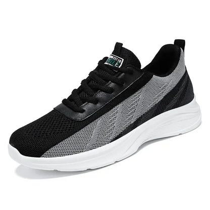 Men's Spring New Casual Running Shoes Sports Tennis Shoes Soft-soled Ultra-light Student Delivery Shoes