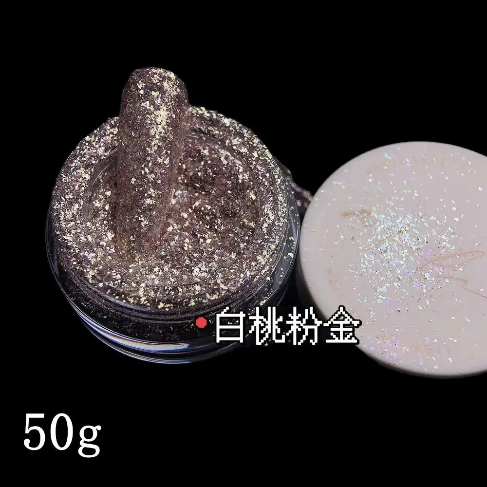 Wholesale Brand New Super Sparkle Flake  Pigment Cosmetic Grade Nail Art Ceramic Coating Ink Plastic Rubber Leather Supplies