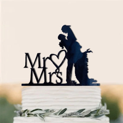 Wedding & Engagement  Birthday Cake Topper ,   Bride & Groom  Boy & Girl   Party  Anniversary