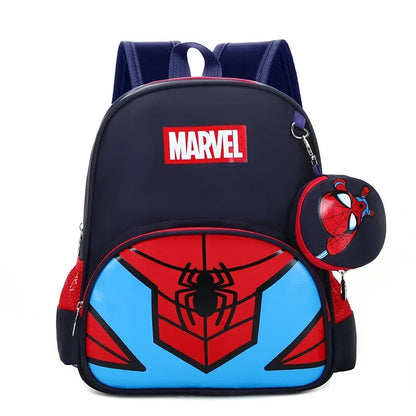 Children's School Bags Boys Girls Hero Spider Cartoon Kindergarten School Bags Children's Orthopedic Backpacks 4-13 Years Old