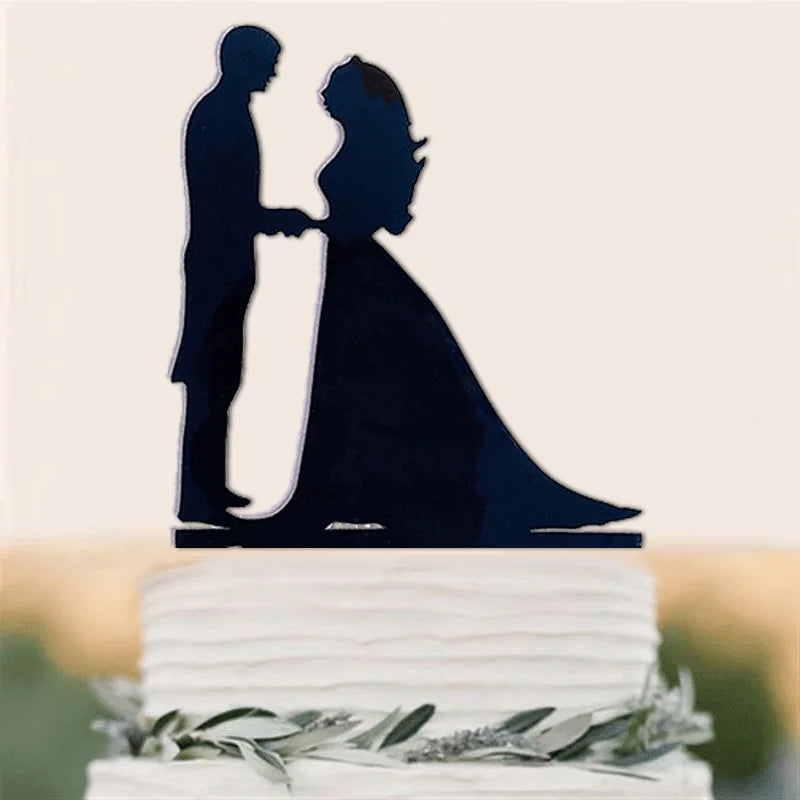 Wedding & Engagement  Birthday Cake Topper ,   Bride & Groom  Boy & Girl   Party  Anniversary