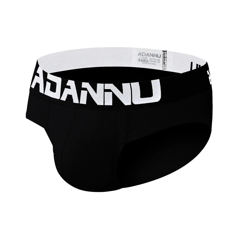 Sexy Men's Underwear Fashion Cotton Briefs Comfortable Male Jockstrap Under Wear Underpants for Men 0850