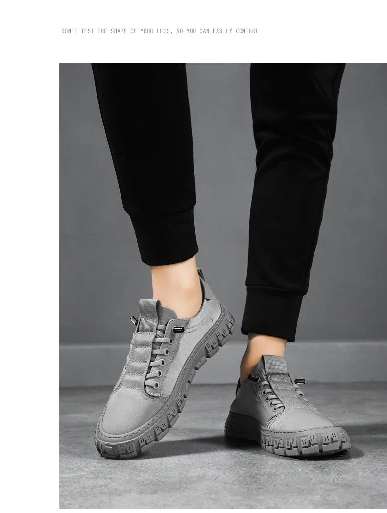 2024 New Men Canvas Shoes Brand Breathable Men Casual Shoes Fashion Comfortable Sneakers Platform Slip on Vulcanized Shoes Male