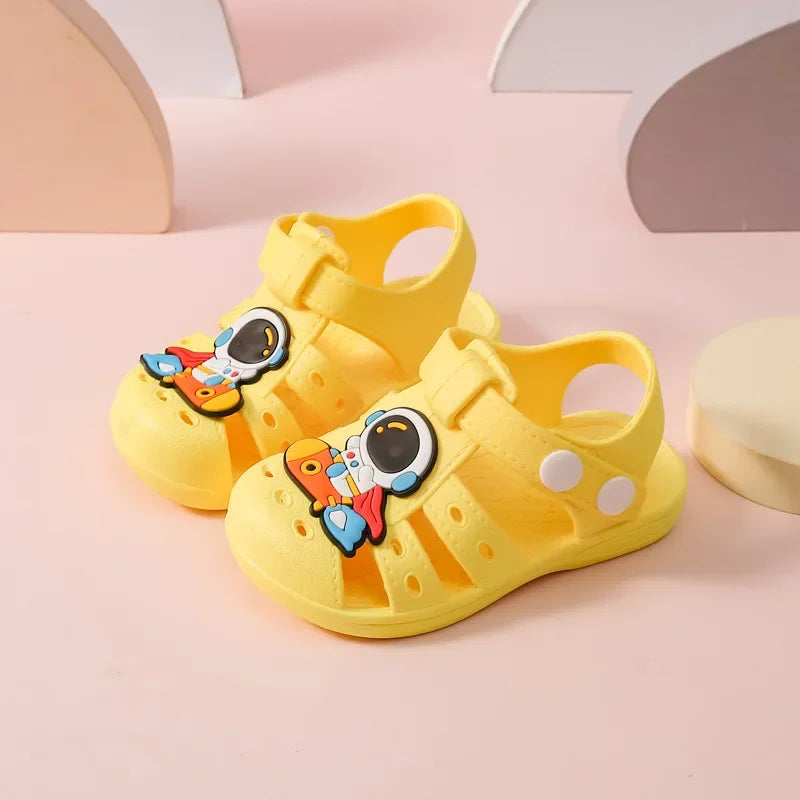 Children's sandals baby gril shoes boys slippers soft soled summer beach style  girls sandals