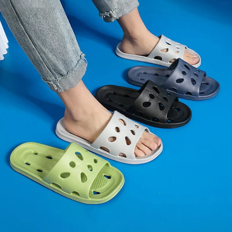 Soft Cloud Slippers for Men Flip Flops Beach Sandals Bathroom Non-Slip Slides Men Women Slippers Indoor House Shoes Male Slipper