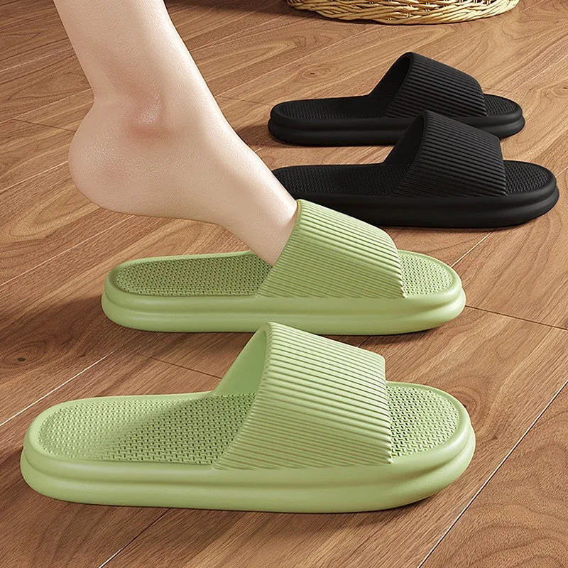 Soft Cloud Slippers for Men Flip Flops Beach Sandals Bathroom Non-Slip Slides Men Women Slippers Indoor House Shoes Male Slipper