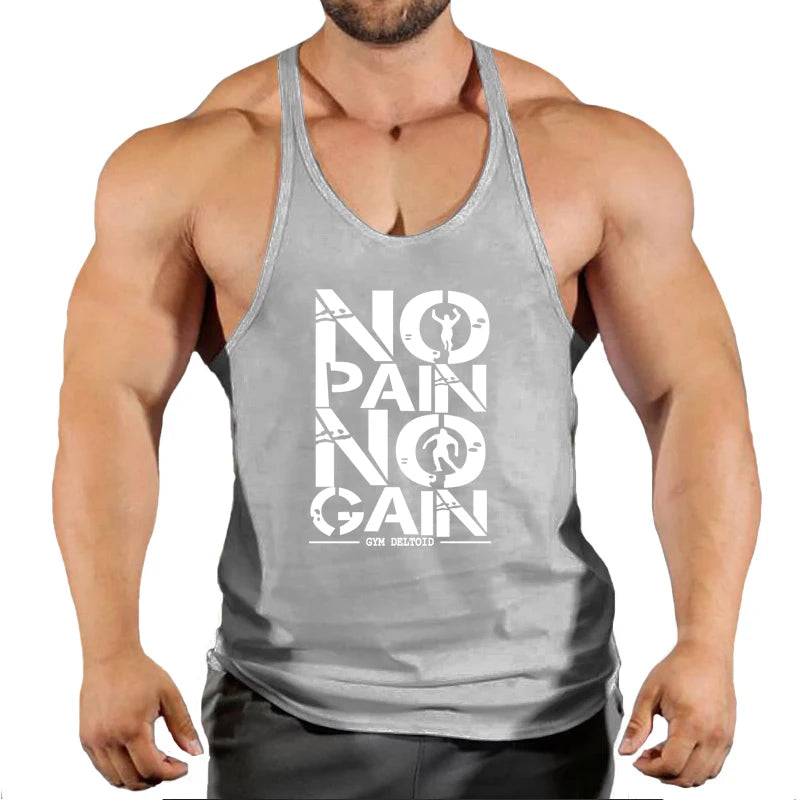 Summer Cotton Sleeveless Shirts Men Tank Top Bodybuilding Shirt Vest Gym t Shirt Sport Tops Singlet Men Clothing Streetwear