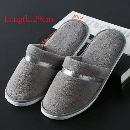 New Winter Women Fur Slippers Open Toe Flip Flops Thicken Warm Plush Home Shoes Couple Indoor Slippers for Bedroom Slides