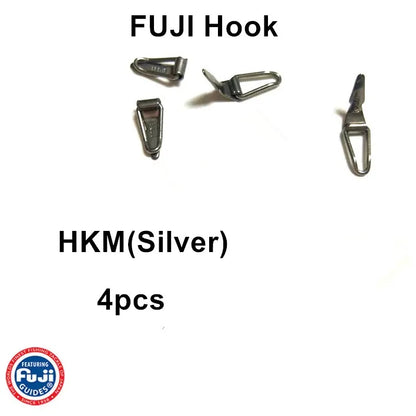 Original FUJI HKM Folding Hook Keeper For Luer And Fly Fishing Rod 2pcs & 4pcs Each Bag