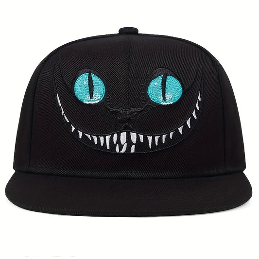 Alice in Wonderland Cat Cartoon Rebound Cap Outdoor Sports Baseball Caps Fashion Wild hat Men's and Women's Universal hats