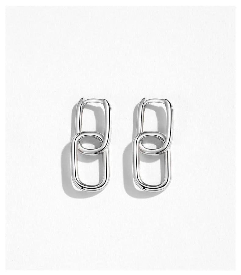 925 Sterling Silver Hot Sale Korean Irregularity Earrings Exquisite Hot Semale Sexy Jewelry Gift Designer Jewelry