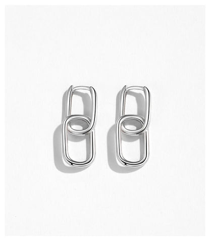 925 Sterling Silver Hot Sale Korean Irregularity Earrings Exquisite Hot Semale Sexy Jewelry Gift Designer Jewelry