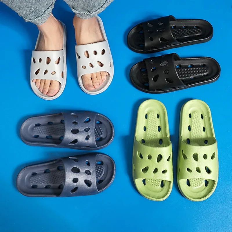 Soft Cloud Slippers for Men Flip Flops Beach Sandals Bathroom Non-Slip Slides Men Women Slippers Indoor House Shoes Male Slipper