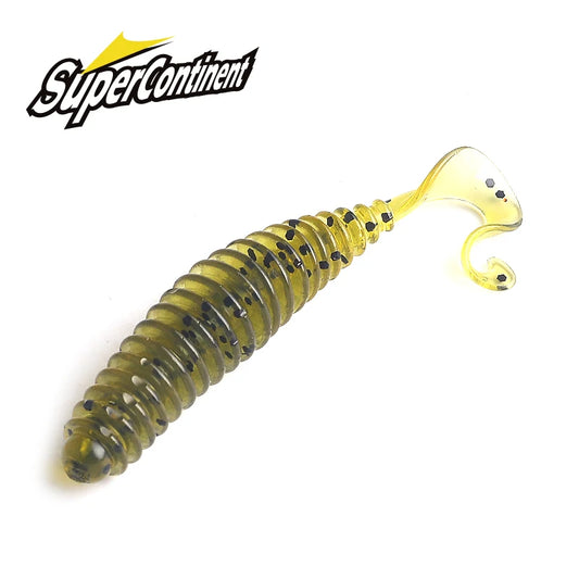 Supercontinent soft bait new Tanan 5cm 6.5cm fishing lures Pesca carp fishing bass lure Isca artificial PVC