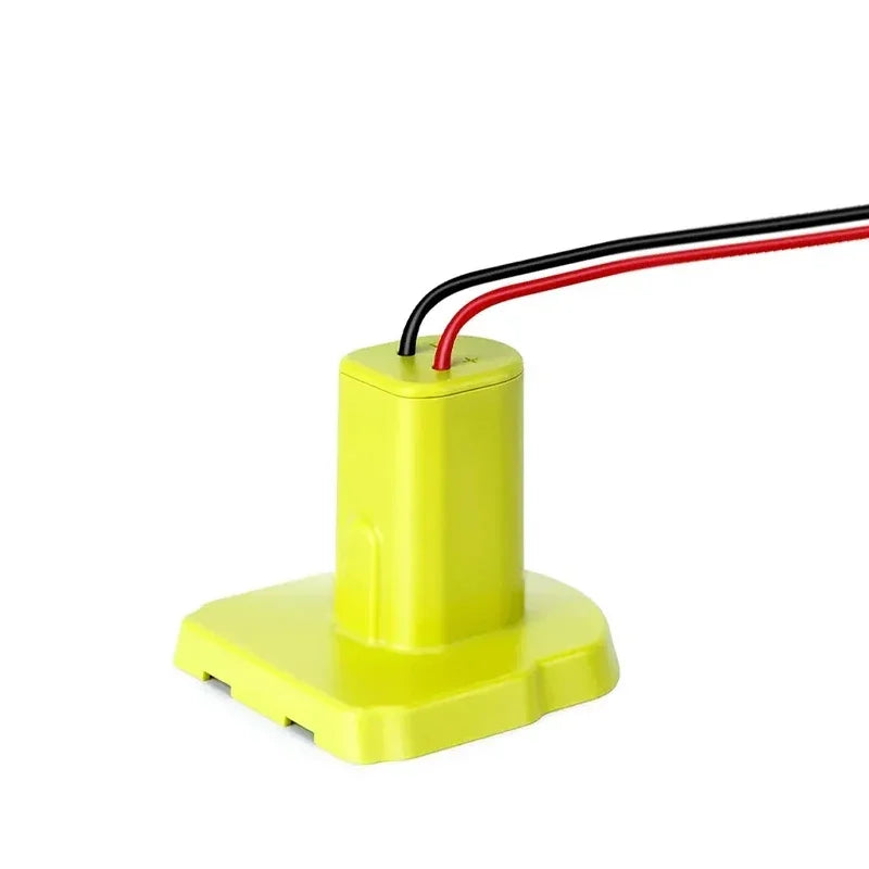 Power Wheels Adapter for Ryobi 18V Battery with Fuse Switch DIY Battery Adapter Connector for Ryobi 18V Nimh/Nicd/Li-ion Battery