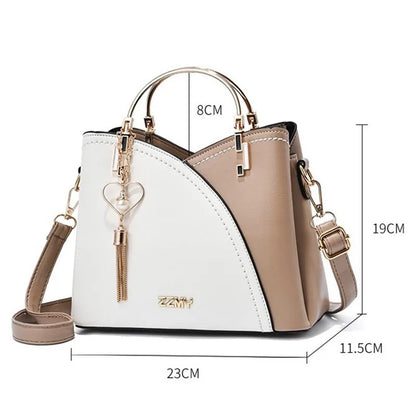 2024 Handbags For Women New Trend Highend Sense of All Match Color Large Capacity One-shoulder Messenger PU Leather Handbag