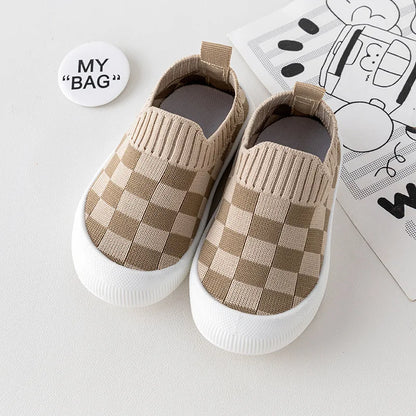 Baby toddler shoes spring & fall soft sole non-slip 6 months 1-3 years old boys and girls shoes breathable non-falling anti-k...