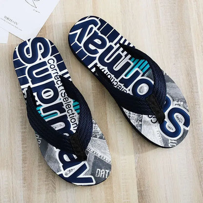 Men's Shoe Shiatsu Beach Male Slipper Outdoor Flip Flops Flat Slides Adult Comfortable Pvc Casual Summer Sale Designer Luxury