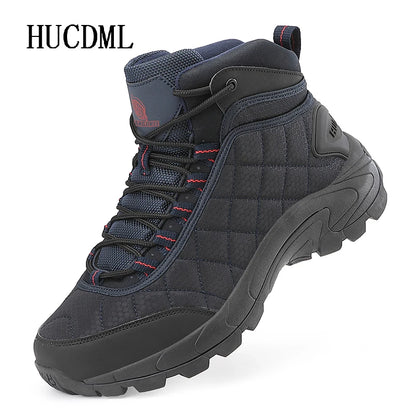 Men Boots High Quality Hking Shoes Tactical Boots for Men Snow Boots Outdoor Sneakers Mountaineering Camping Thick Sole