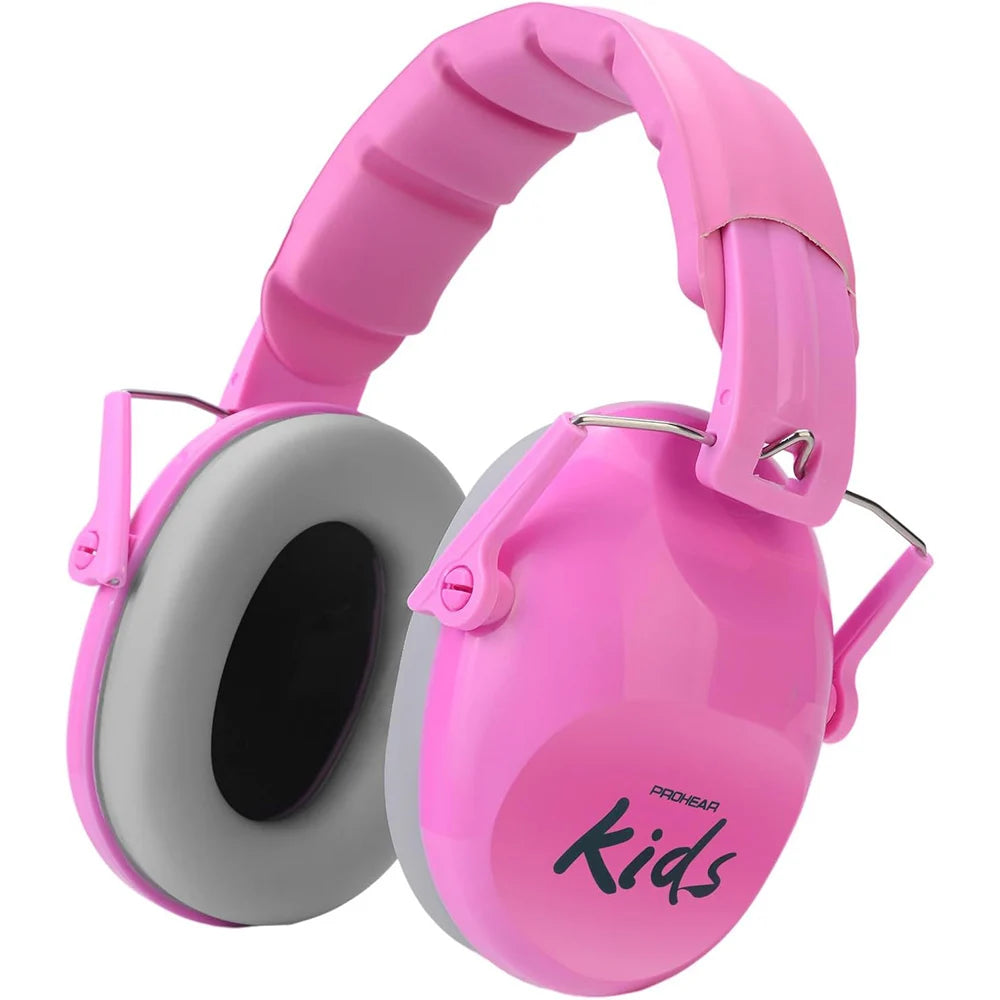 ZOHAN Kid Earmuffs Hearing Safety Protection Passive Noise Reduction Earmuffs Foldable Ear Defenders For Toddler Autism Children