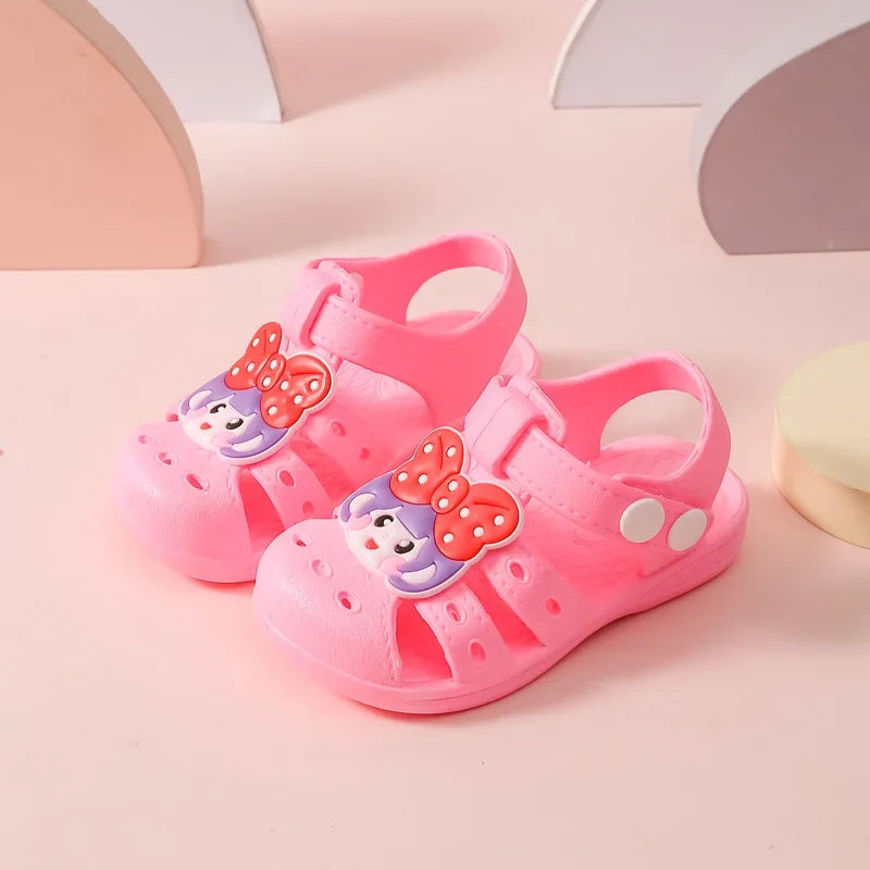 Children's sandals baby gril shoes boys slippers soft soled summer beach style  girls sandals