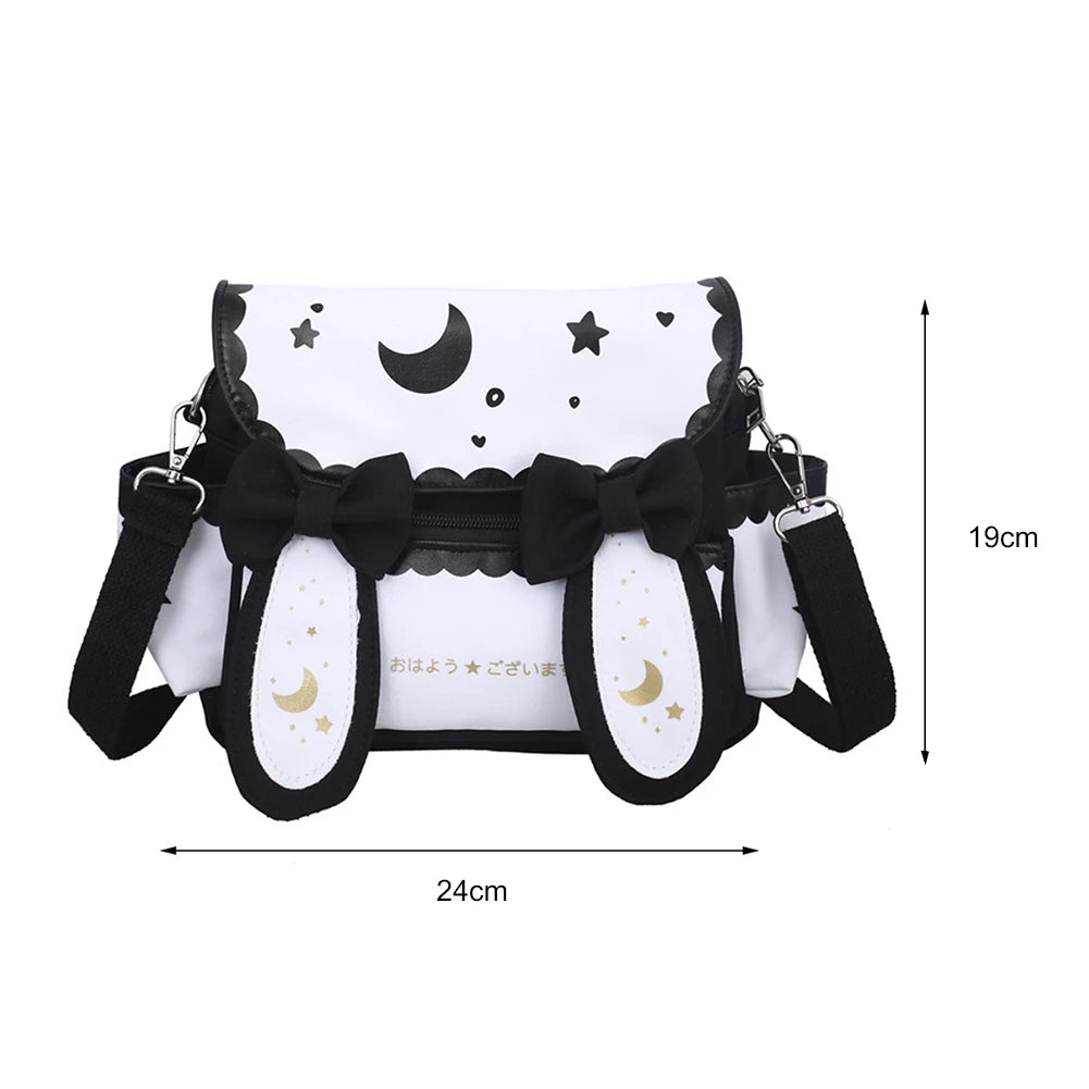 Summer Anime Shoulder Bag Students Girl Moon Star Female Travel Underarm Top Handle Bag Outdoor Shopping Business