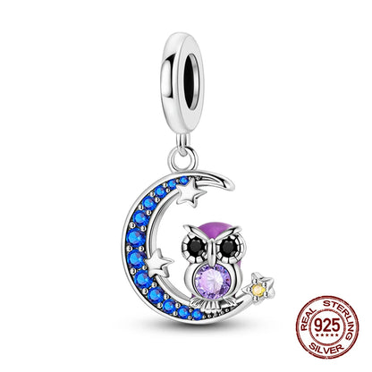 Summer New 925 Sterling Silver Crystal Turtle Coralline Holiday Charms Beads Fit Pandora 925 Original Bracelet Fine DIY Jewelry