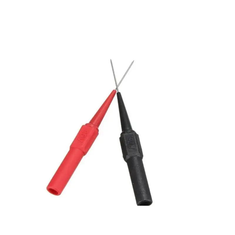 Universal Insulated Piercing Needle Multimeter Test Probes Car Tip Probes Multimeter Test Probes Transfer Very Fine Banana Plug