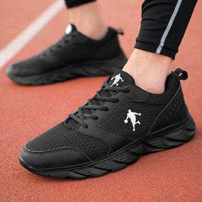 New Men Casual Sneakers Summer Breathable Sport Shoes Lightweight Outdoor Mesh Running Shoes Athletic Jogging Walking Shoes