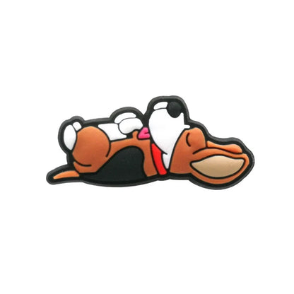 New Arrivals Cute Dog Shoe Charms for Crocs Accessories Charms Sandals Shoe Decorations Pins Kids Women Favor Gift