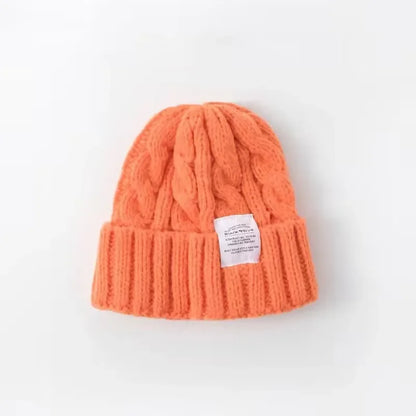 New Women's Winter Hat 2023 Beanie Hats For Woman Knit Cap Fashion Warm Wool Couple Cap Bonnet Female Winter Twist Female Bonnet