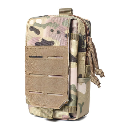 Tactical Molle Pouch Waist Bag Outdoor Men EDC Tool Pouches Utility Gadget Organizer Vest Fanny Pack Purse Mobile Phone Case