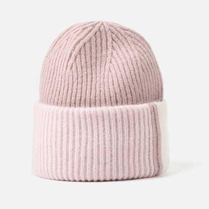 VISROVER 12 Colors Solid Real Cashmere Beanies Winter Hat For Woman Acrylic Hat Woman Autumn Warm Skullies For Man Wholesales