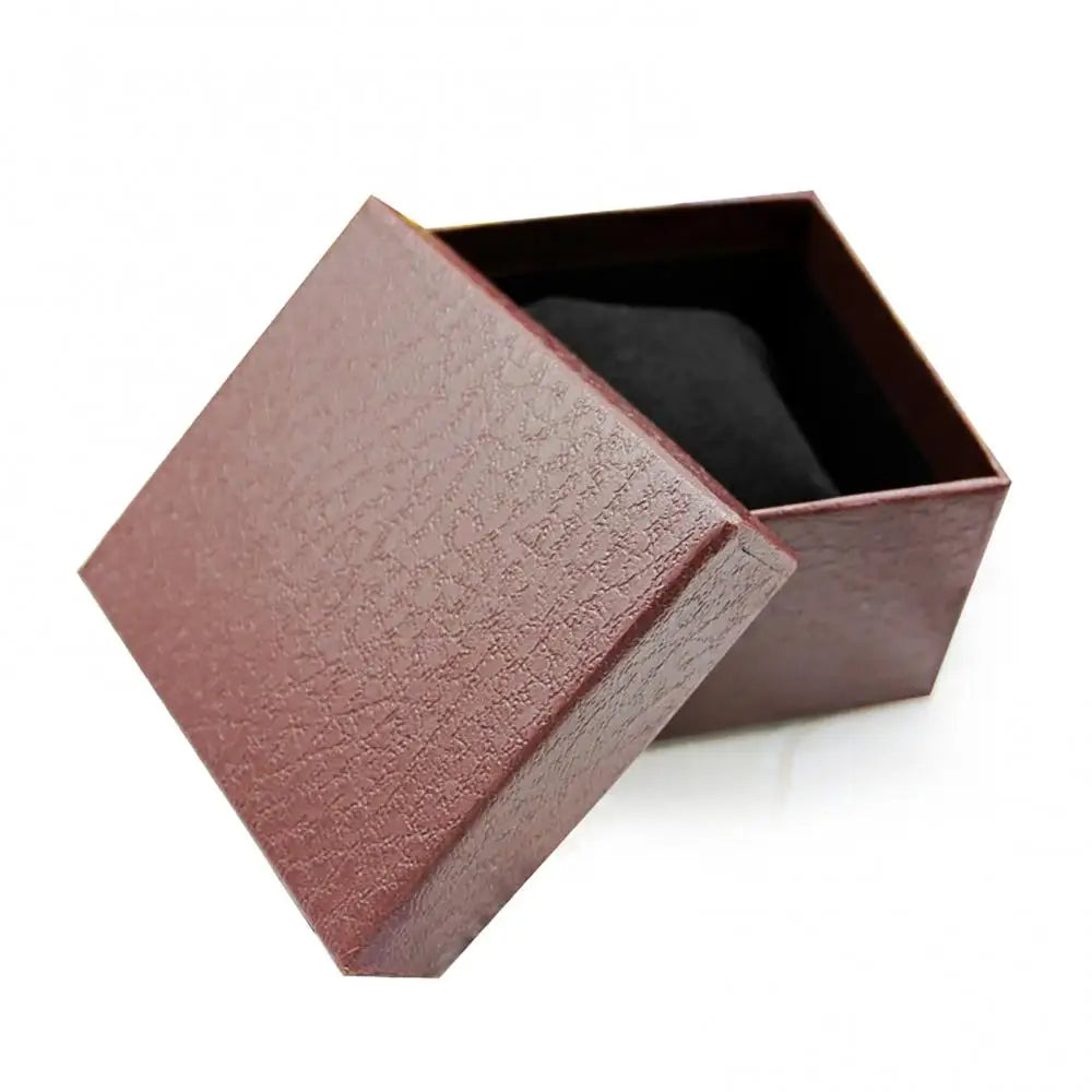 Present Gift Box Case For Bracelet Bangle Faux Leather Jewelry Wrist Watches Holder Display Storage Box Organizer Case for Gifts