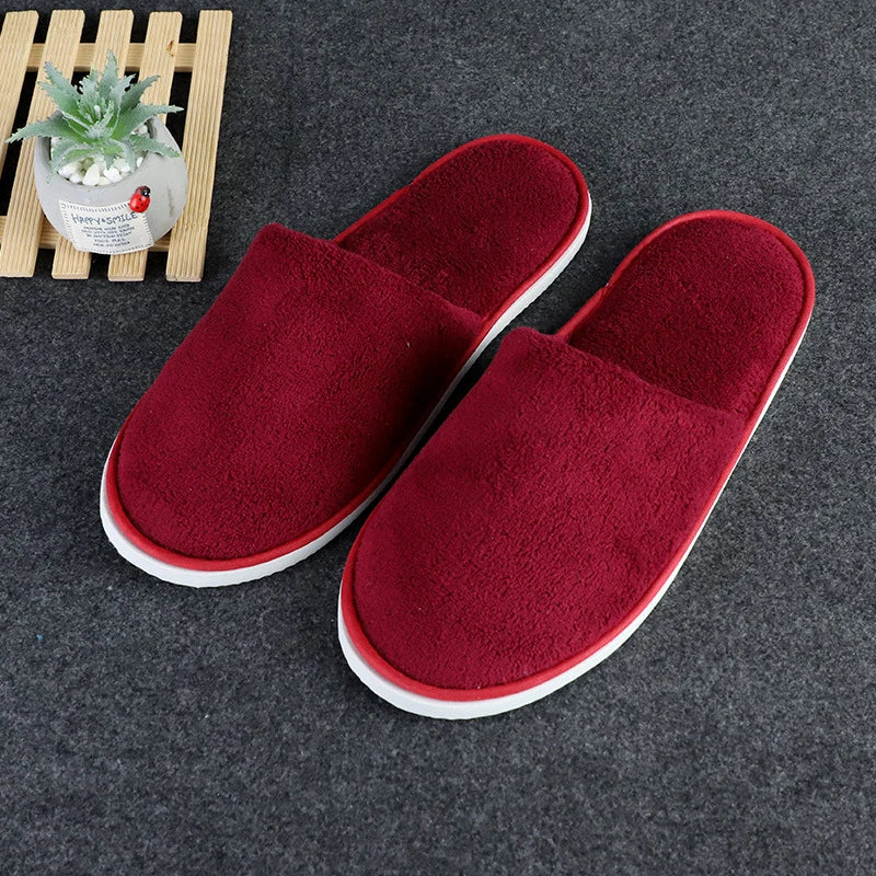 New Winter Women Fur Slippers Open Toe Flip Flops Thicken Warm Plush Home Shoes Couple Indoor Slippers for Bedroom Slides