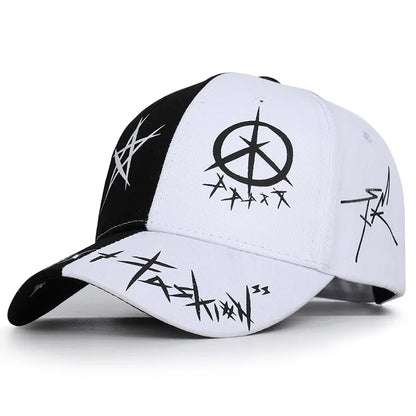 New Summer Baseball Cap Graffiti Sun Caps Hip Hop Visor Spring Hat Adjustable Snap-back Hats For Women High Quality