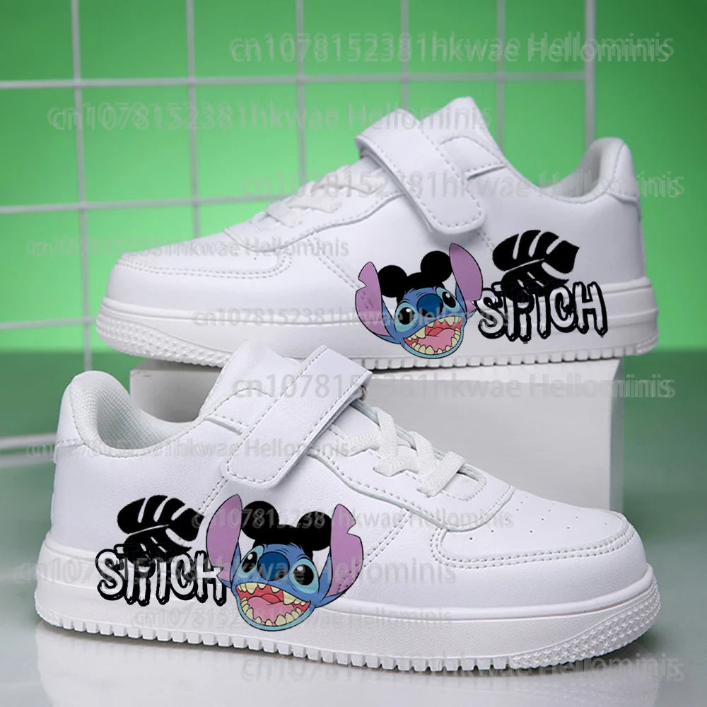 Stitch girls boys shoes sneakers for children Student Casual basketball shoes Kid Sneakers Running Fashion Sports Shoes Gift