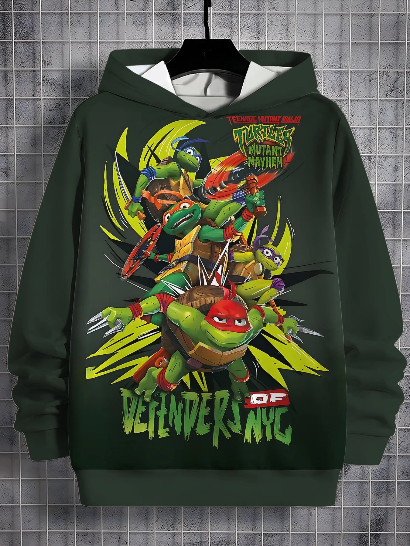 Teenage Mutant Ninja Turtles 3D Print All Seasons Children Casual Sweatshirt Cool Pullover Tops Unisex Clothes Boy Girl Hoodies