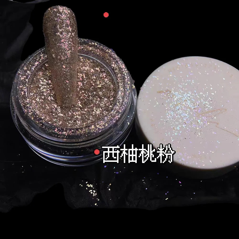 Wholesale Brand New Super Sparkle Flake  Pigment Cosmetic Grade Nail Art Ceramic Coating Ink Plastic Rubber Leather Supplies