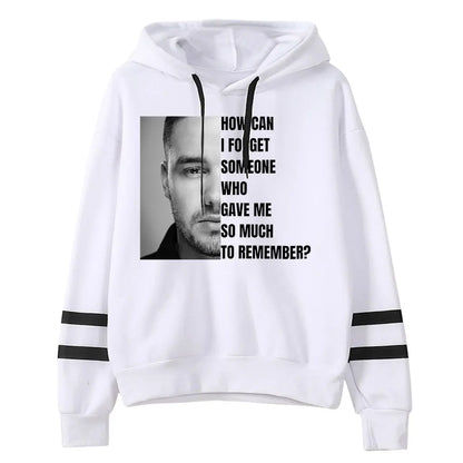 Liam Payne Tribute Hooded  Payne 93 hooded Long Sleeve  Pocketless Sweatshirt Men Women rip hip hop   Pullover