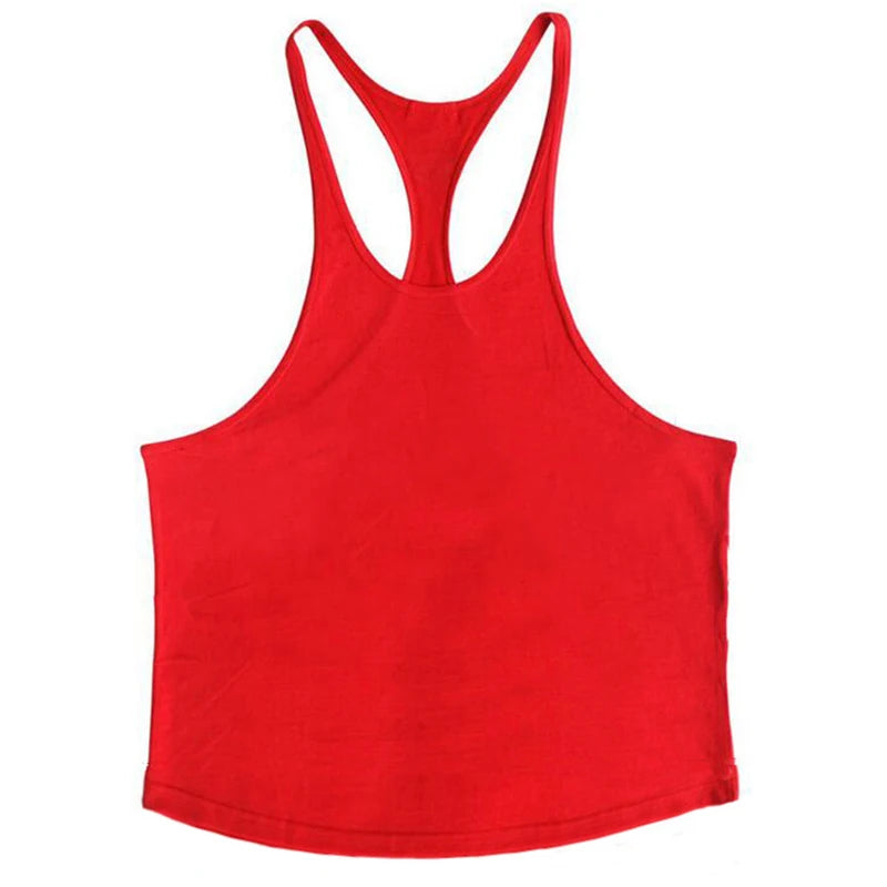 Gym Warriors Brand Clothing Bodybuilding Sleeveless Undershirt Fitness Mens Muscle Vest Summer Solid Cotton Tank Top Men Tanktop