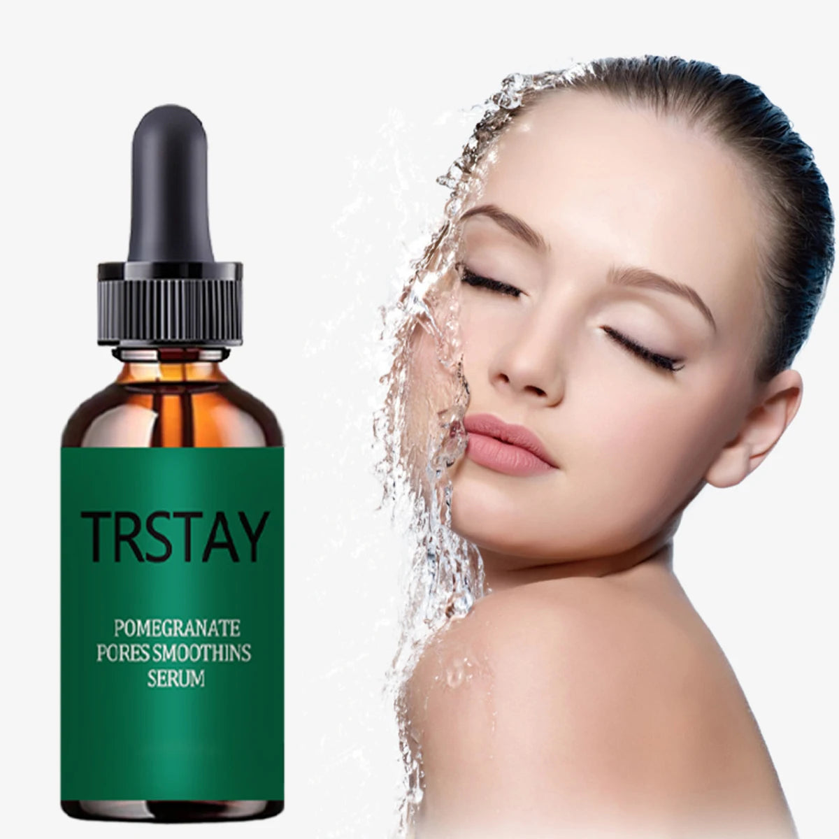 Pore Shrinking Serum Essence Pores Treatment Moisturizing Relieve Dryness Oil-Control Firming Repairing Smooth Skin Care