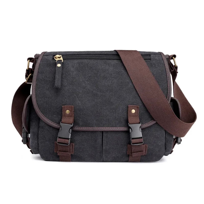 Tilorraine men's handbag canvas shoulder bag Messenger bag men fashion tide bag casual laptop leisure bag crossbody luxury bags