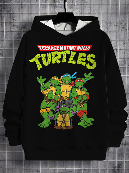 Teenage Mutant Ninja Turtles 3D Print All Seasons Children Casual Sweatshirt Cool Pullover Tops Unisex Clothes Boy Girl Hoodies