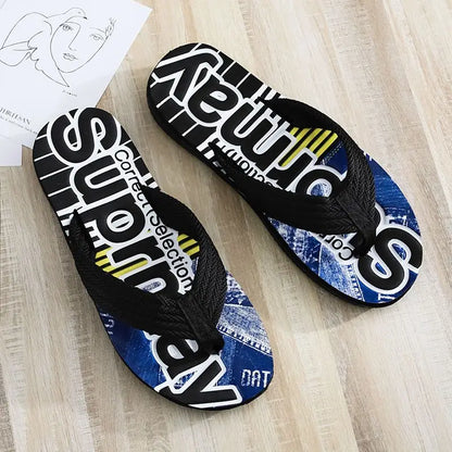 Men's Shoe Shiatsu Beach Male Slipper Outdoor Flip Flops Flat Slides Adult Comfortable Pvc Casual Summer Sale Designer Luxury