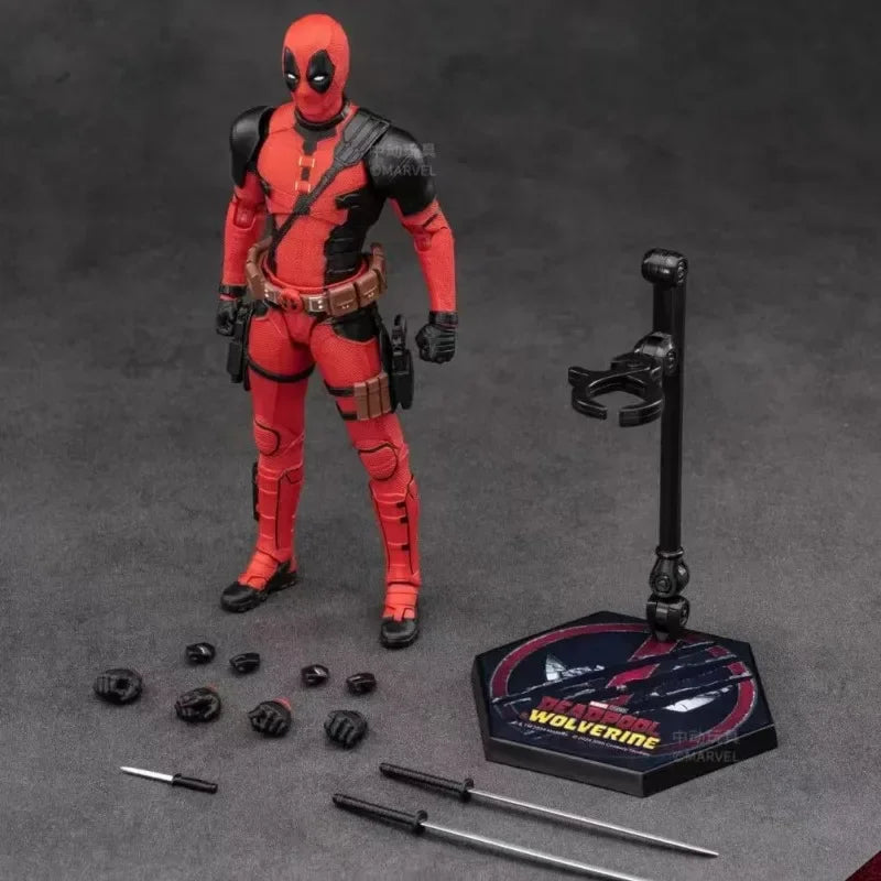 ZD Original X-men Deadpool & Wolverine Articulated PVC Figure Collectible Model Toy